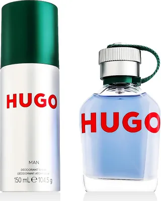 Zdjęcie produktu dla Hugo Boss Hugo Man Gift Set Edt Spray 75ml/Dezodorant w sprayu 150ml 225 ml
