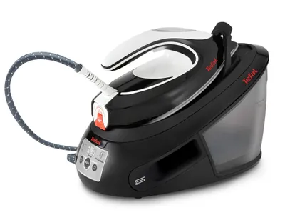 Produktbild von Tefal Express Anti-Calc SV8055 Dampfbügelstation 2800 W 1,8 l Schwarz, Weiß