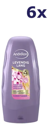 Produktbild von 6x Andrélon Conditioner Levendig Lang 250 ml