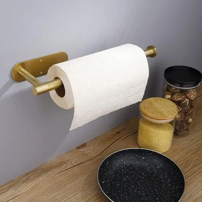 Immagine prodotto di Portarotolo da cucina 33 cm (lunghezza) x 7 cm (larghezza) Bianco Grande