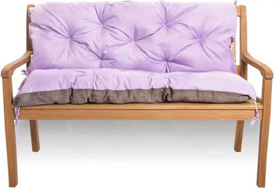 Produktbild von Gartenbankauflage 110x50x50, Bankauflage Purple, Gartenkissen, Schaukelkissen, bankkissen outdoor, Outdoor kissen, Kissen mit Rückenlehne