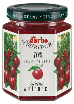 Immagine prodotto di Crema spalmabile Darbo all'amarena Naturrein Fruchtreich 200g
