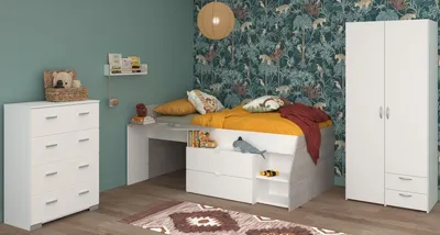 Produktbild von Parisot Kinderzimmer-Set Milky 12, 3-tlg.