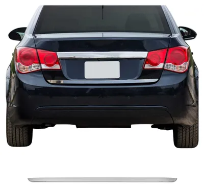 Image de Garniture de Hayon Coffre pour Chevrolet CRUZE acier inox, Image générée par une IA