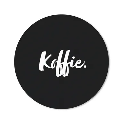 Produktbild von MuchoWow® Mauspad Mousepad Kaffee - Getränk - Zitate - Text 50x50 cm - Mousepads - Maus Mat - Pad - Mausunterlage - Vinyl