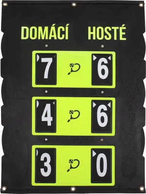Produktbild von Scoreboard CZ tenisový ukazatel skóre balení 1 ks