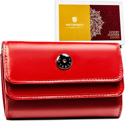 Produktbild von Damen Ledergeldbörse PTN 27074-NGV-5847 Rot