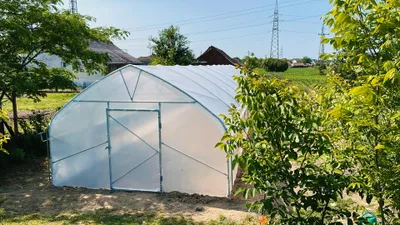 Obrázek produktu pro Skleník PROFI TOP MODEL 2025, 4×10 m, robustní skleník pro zahradu a rostliny – výroba EU – vysoce kvalitní skleník pro profesionály i hobby pěstitele