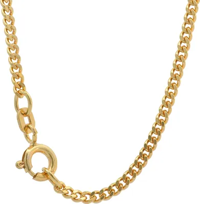 Produktbild von Goldkette Panzerkette Länge 45cm - Breite 2,1mm - 585-14 Karat Gold