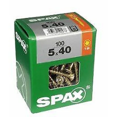 Produktbild von Spax Universalschrauben 5.0 x 40 mm TX 20 - 100 Stk.