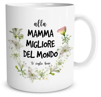 Personalisierte Keramiktasse – Geschenk für die beste Mutter