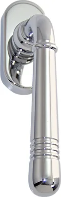 Produktbild von Massiv Messing Fenstergriff Set 1 x FG Helena Prime 0320 Chrom Fensterbeschlag
