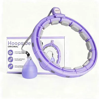 Produktbild von Famanu Hula-Hoop Reifen für Anfänger - Ideal für Zuhause und Gewichtsreduktion