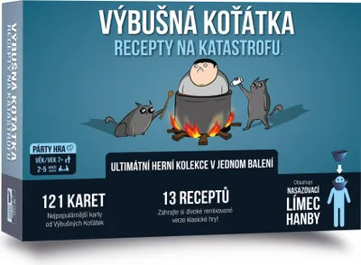 Obrázek produktu pro Výbušná koťátka: Recepty na katastrofu