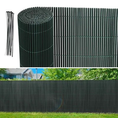 Produktbild von Ikodm PVC Sichtschutzmatte 80x500 cm, Grün, UV-beständig, Wasserdicht