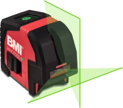 Produktbild von BMI Kreuzlinienlaser autocross 4-SET grüner Laser Grundgerät Empfänger Zieltafel