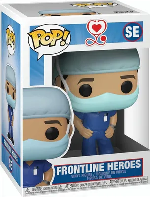Produktbild von Frontline Heroes Helden Male männlich Krankenpfleger SE - Funko Pop! - Vinyl Figur