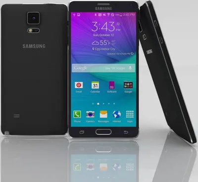 Produktbild von Samsung Galaxy Note 4 32GB Charcoal Black Android Smartphone Neuversiegelt