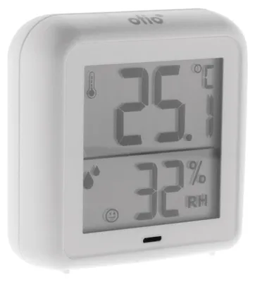 Image de Thermomètre Hygromètre OTIO haute précision blanc