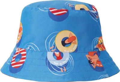 Produktbild von Reima Viehe Kinder Sonnenhut mit UV-Schutz SPF 50+ und wendbarem Design, Größe 50