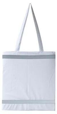 Produktbild von Korntex - Einkaufstasche "Warnsac", Reflektierend LT1329 (Einheitsgröße) (Weiß)