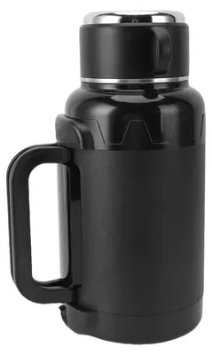 Obrázek produktu pro Rychlovarná konvice do auta 1500ML 304 nerezová ocel proti suchému popálení LED displej teploty Bojler na horkou vodu do auta se skládací rukojetí pro nákladní auta