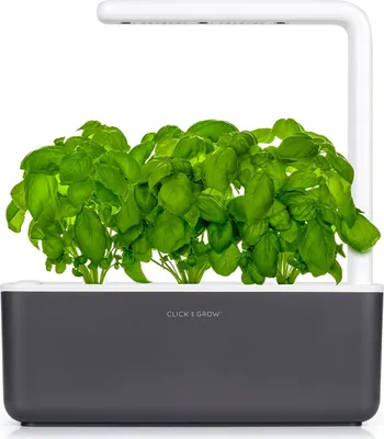 Produktbild von Click and Grow - Smart Garden 3 - vnútorná záhradka Bylinky a zelenina Domáca záhradná súprava šedá