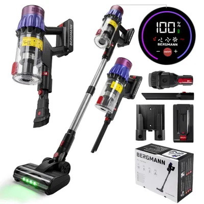 Zdjęcie produktu dla "Odkurzacz bezprzewodowy pionowy 'BERGMANN' PUX 728 650W"