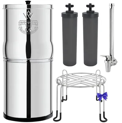 Wasserfiltersystem 5,6L AISI 304 mit 2 O'Pure 2 Filtern