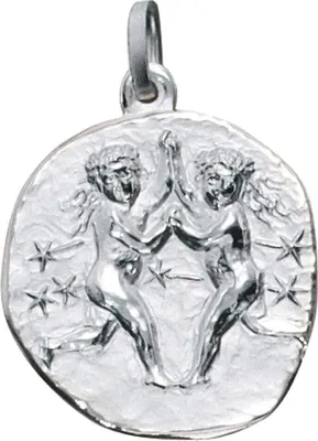 Produktbild von Sternzeichen Zwilling - Anhänger aus 925 Echt Silber Sterlingsilber Halsschmuck