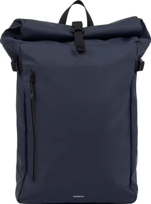 Produktbild von Sandqvist Stream Slim Rolltop - Rucksack 16" 65 cm (navy)