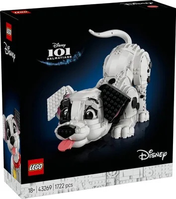Zdjęcie produktu dla LEGO Disney 101 dalmatyńczyków — Szczeniaczek, Zestaw do budowania, 18 lat(a), Plastik, 1722 szt., 2,41 kg
