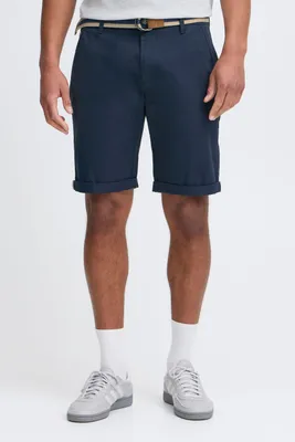 Produktbild von SOLID SDMonty Herren Chino Shorts Bermuda Kurze Hose mit Gürtel Stretch Eingrifftaschen Baumwollmischung Regular fit