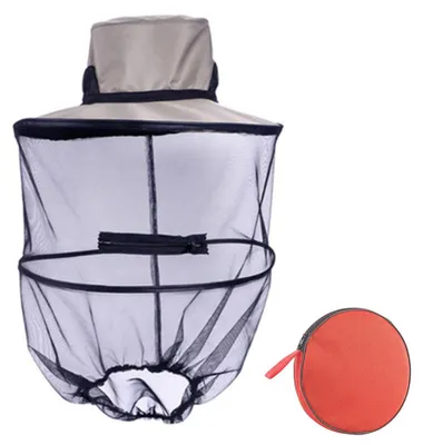 Produktbild von Insektenabweisender Angelhut, Mückenschutz, atmungsaktiver Outdoor-Hut, Netzgewebe, Anti-Bienen-Sonnenschutzmaske