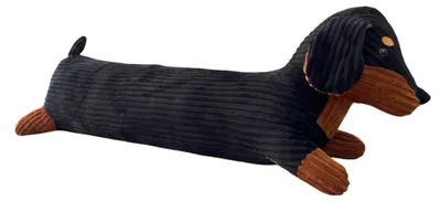 XXL Dackel Kissen 100 cm, Cord, Hundemotiv, Geschenk