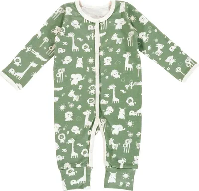 Produktbild von Alvi Pyjama GOTS Granite Animals 50