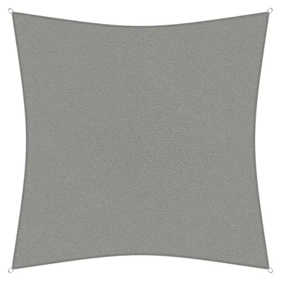 Produktbild von sunprotect 83225 Professional Sonnensegel 3 x 3 m Quadrat wind- & wasserdurchlässig, grausilber