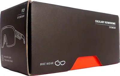 Produktbild von Kross Fahrradbrille Fly UV400 photochrome Gläser – schwarzer Rahmen
