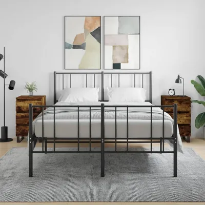 Produktbild von [Home] Nachttische 2 Stk. Räuchereiche 40x35x69 cm Holzwerkstoff , Neue Mode 2024 im häuslichen Leben