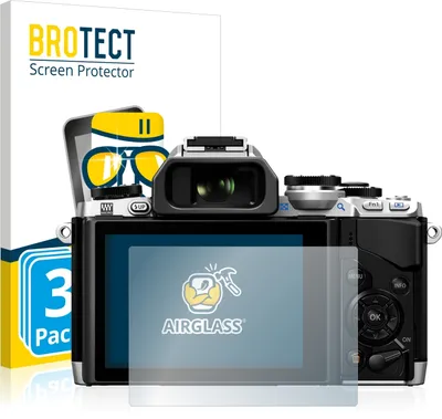 Produktbild von 3x BROTECT Schutzglas für Olympus OM-D E-M10 Schutzfolie Panzer Folie Glas Display Schutz klar