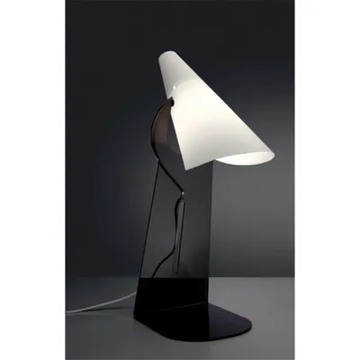 Zdjęcie produktu dla Lampa stołowa Calle czarny akryl Polilux®