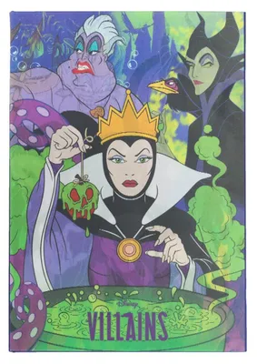 Image de Erik Editores A5 Disney Villains Lenticular Carnet de notes Multicolore One Size