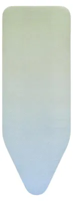 Zdjęcie produktu dla Brabantia Board Cover C, Pokrywa górna deski do prasowania, Bawełna, Zielony, Niebieski, Monochromatyczny, 1240 x 450 mm, 1240 mm