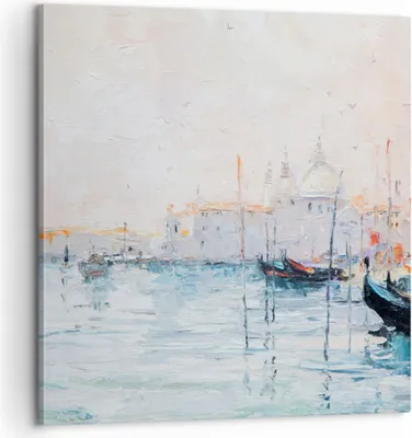 Produktbild von Bild auf Leinwand - Leinwandbild - Venedig Basilika - 60x60cm - Wand Bild - Wanddeko - Wandbilder - Leinwanddruck - Bilder - Kunstdruck - Wanddekoration - Leinwand bilder - Wandkunst - AC60x60-3662