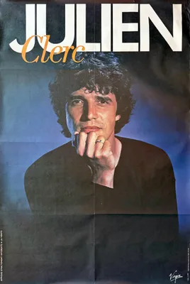Imagen del producto de Julien CLERC - Década de 1980 - Póster - 78x114 cm