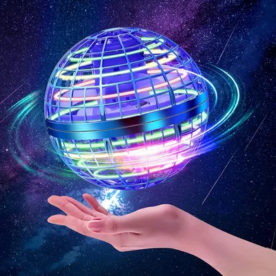 Produktbild von Hoverball – Magische Spinner – RGB-Beleuchtung – Mini-Drohne für Kinder – Spielzeug – Schwebender Ball