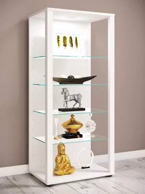 Produktbild von Glasol3 Vitrinenschrank weiß.
