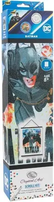 Obrázok produktu pre Craft Buddy Batman Crystal Art Scroll 40x50 cm nástenná dekorácia