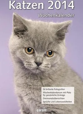 Immagine prodotto di Wochenkalender Katzen 2014