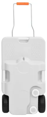 Produktbild von vidaXL Camping-Wassertank mit Rollen 30 L Grau